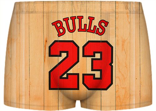 Детские трусы 3D - BULLS 23 - фото