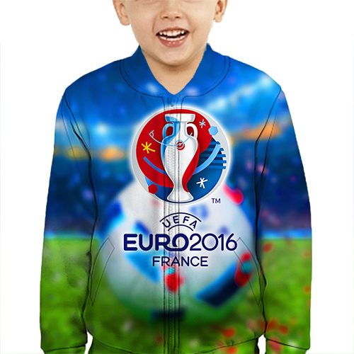 Детский бомбер 3D - EURO 2016 Франция - фото
