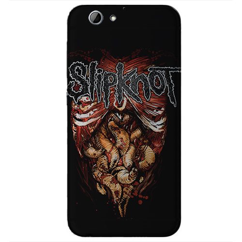 Чехол на телефон htc one Slipknot черный - фото