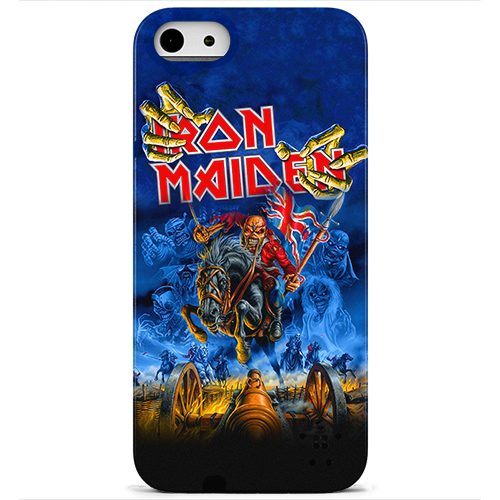 Чехол на телефон iphone 5-5s Iron Maden - фото