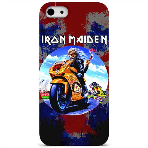 Чехол на телефон iphone 5-5s iron maiden 666 - фото