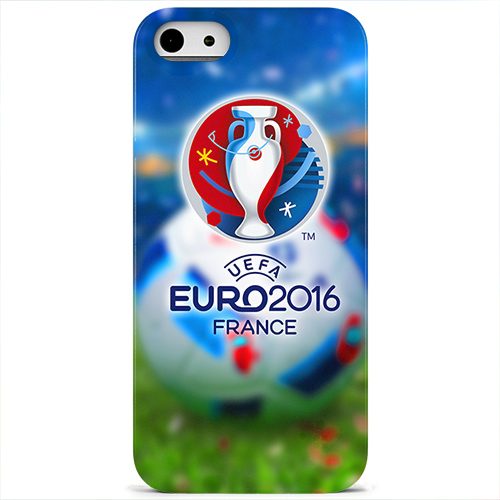 Чехол на телефон iphone 5-5s - EURO 2016 Франция - фото