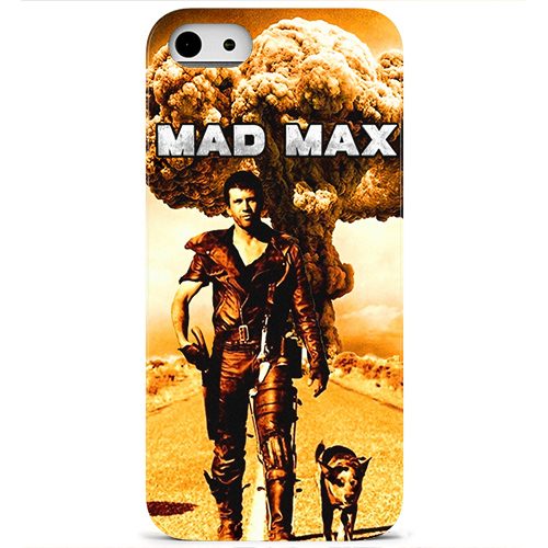 Чехол на телефон iphone 5-5s Безумный Макс с собакой - фото