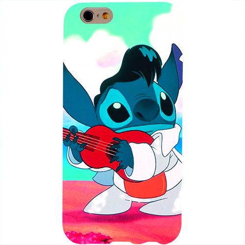Чехол на телефон iphone 6 Lilo с гитарой - фото