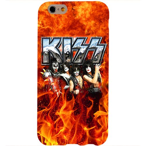 Чехол на телефон iphone 6 KIZZ Пламя - фото