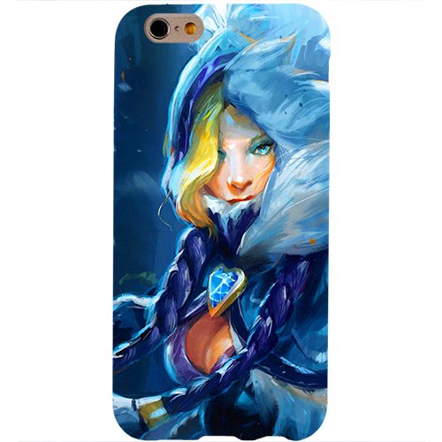 Чехол на телефон iphone 6 Девушка Crystal Maiden - фото