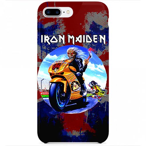 Чехол на телефон iphone 7 iron maiden 666 - фото