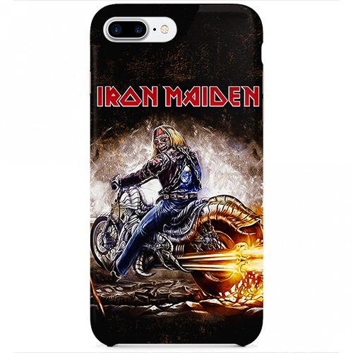 Чехол на телефон iphone 7 iron maiden bike - фото