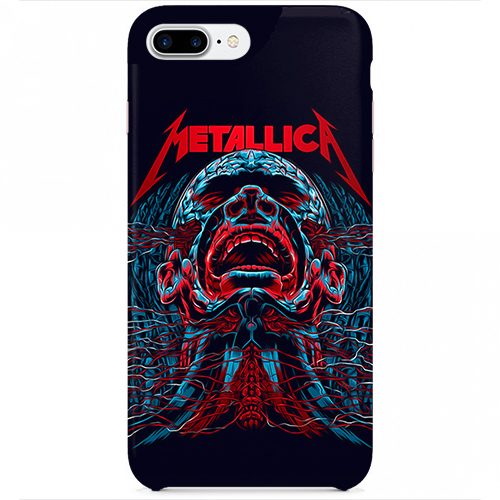 Чехол на телефон iphone 7 Metallica ярость - фото
