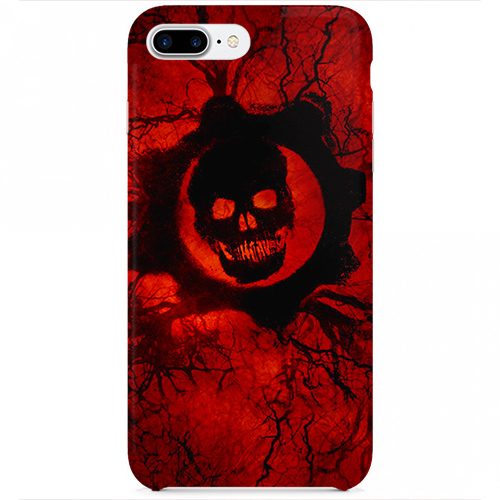 Чехол на телефон iphone 7 From Hell красная - фото