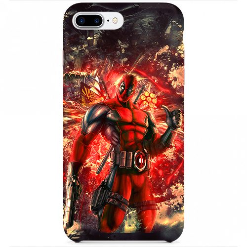 Чехол на телефон iphone 7 Дедпул Взрыв - фото