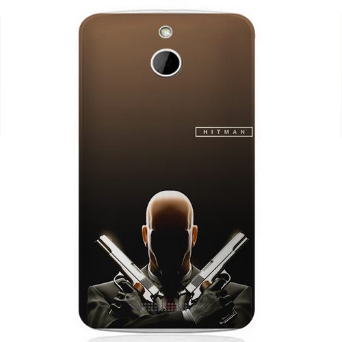 Чехол на телефон samsung galaxy s5 - Hitman с двумя пистолетами - фото