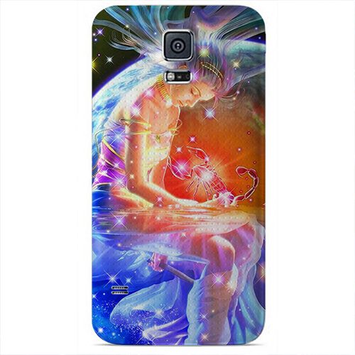 Чехол на телефон samsung galaxy s5 mini Знак зодиака-Скорпион - фото