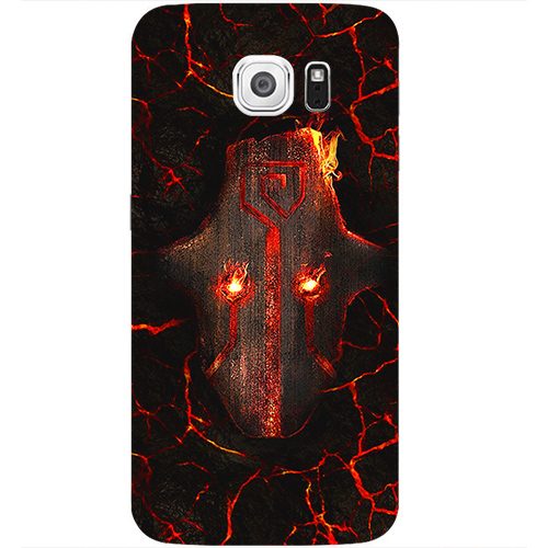 Чехол на телефон samsung galaxy s6 Dota лого - фото