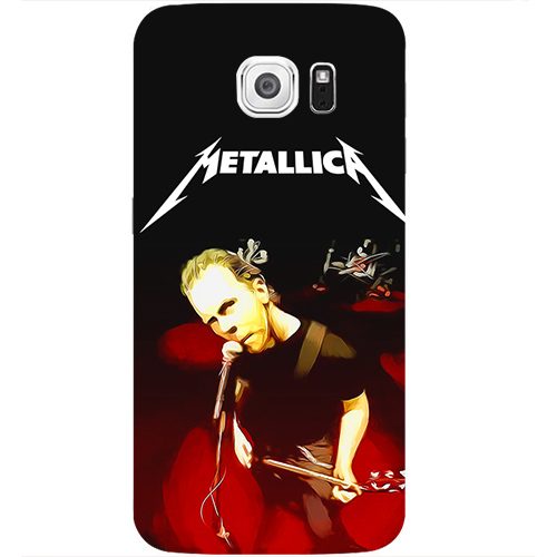 Чехол на телефон samsung galaxy s6 METALLICA James Hetfield - фото