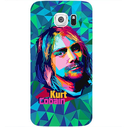 Чехол на телефон samsung galaxy s6 Pop art Kurt - фото