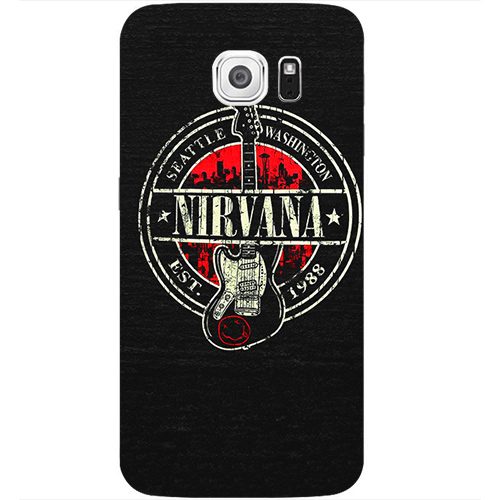 Чехол на телефон samsung galaxy s6 Nirvana SEATTLE WASHINGTON - фото