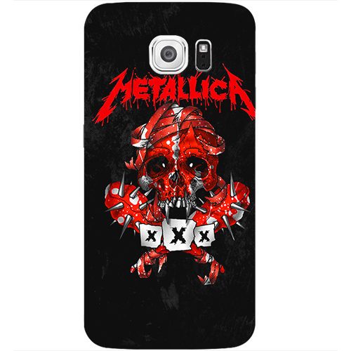 Чехол на телефон samsung galaxy s6 Metallica xXx - фото