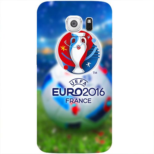 Чехол на телефон samsung galaxy s6 - EURO 2016 Франция - фото
