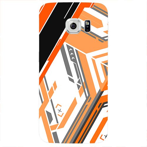 Чехол на телефон samsung galaxy s6 edge - Asiimov - фото