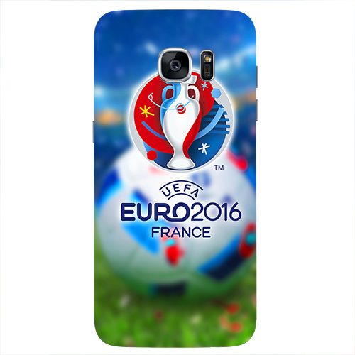 Чехол на телефон samsung galaxy s7 - EURO 2016 Франция - фото
