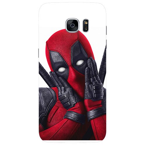 Чехол на телефон samsung galaxy s7 edge - DOOM в костюме - фото