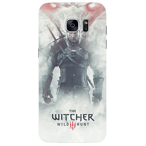 Чехол на телефон samsung galaxy s7 edge The WITCHER - фото
