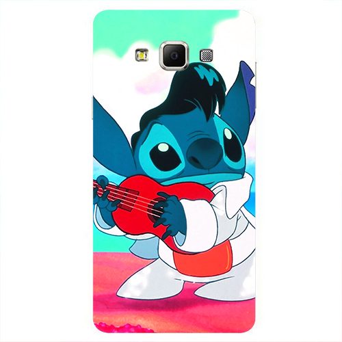 Чехол на телефон samsung galaxy-A7 Lilo с гитарой - фото
