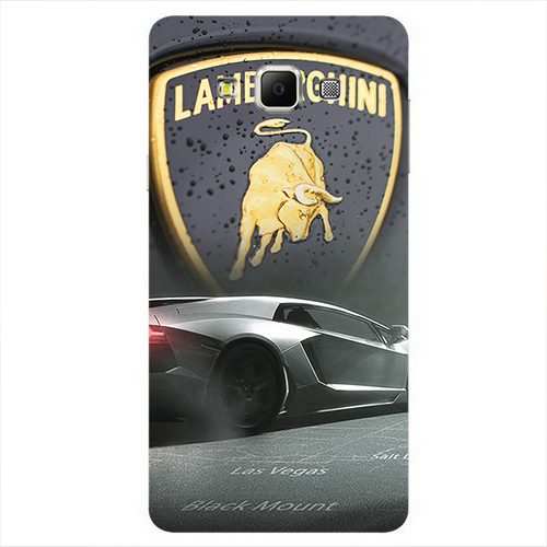 Чехол на телефон samsung galaxy-A7 Машина Lamborghini - фото