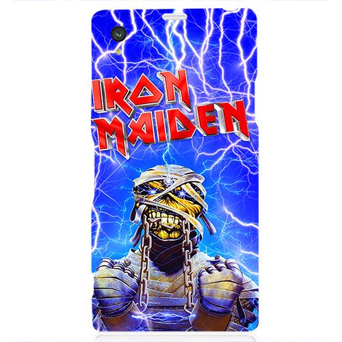 Чехол на телефон sony xperia z1 Iron Maiden мумия с цепью - фото