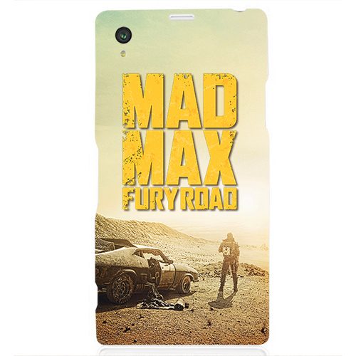 Чехол на телефон sony xperia z1 Безумный Макс и машина - фото