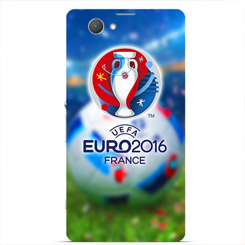 Чехол на телефон sony xperia z1 compact - EURO 2016 Франция - фото