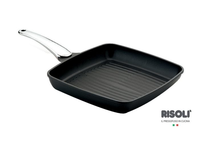 Сковорода - гриль Risoli Fusion Steel 30*27 см - фото