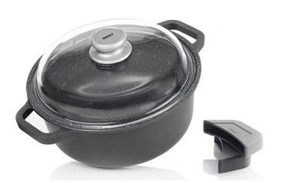 Кастрюля Risoli HardStone Granito Induction 24 см (3,5 л) - фото
