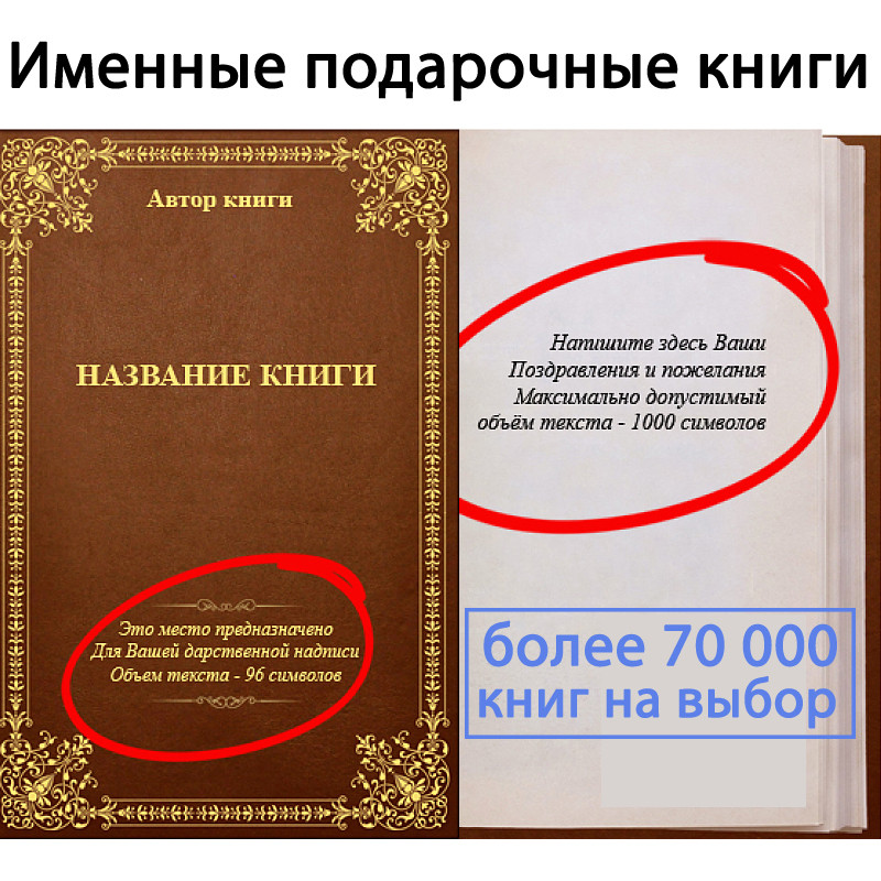 Книга название подарок