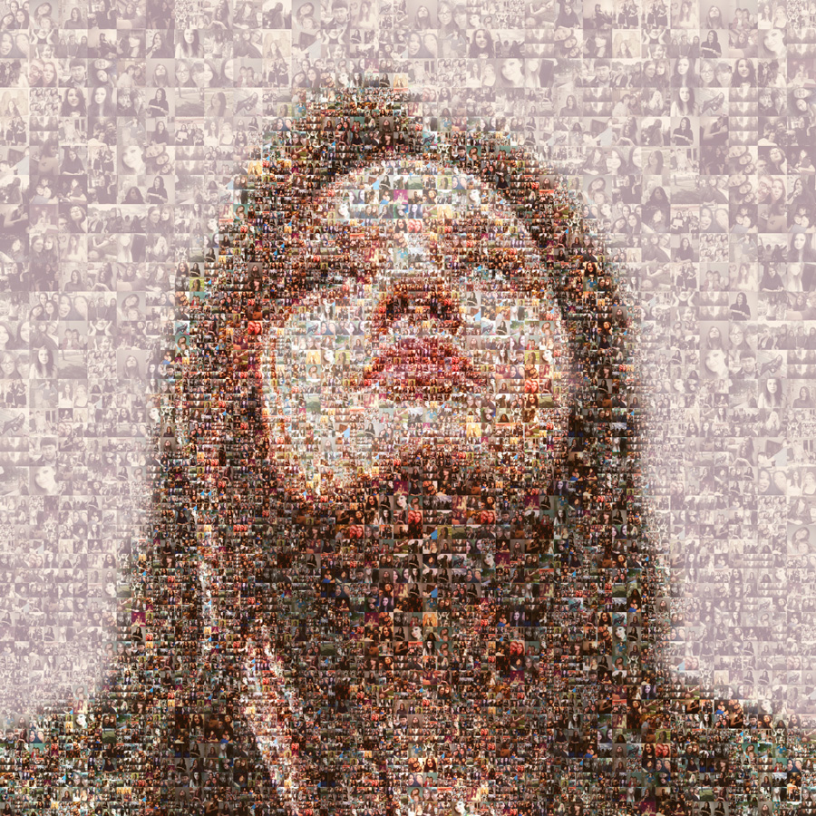 Портрет Из Много Фотографий