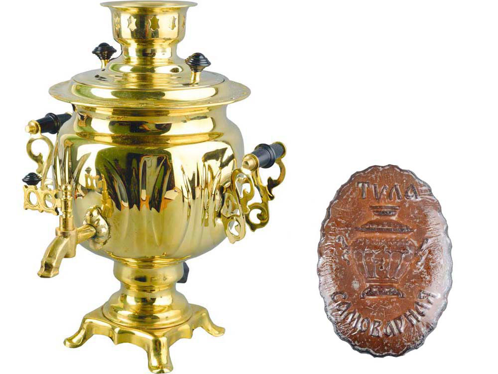 Тульский пряник и самовар рисунок