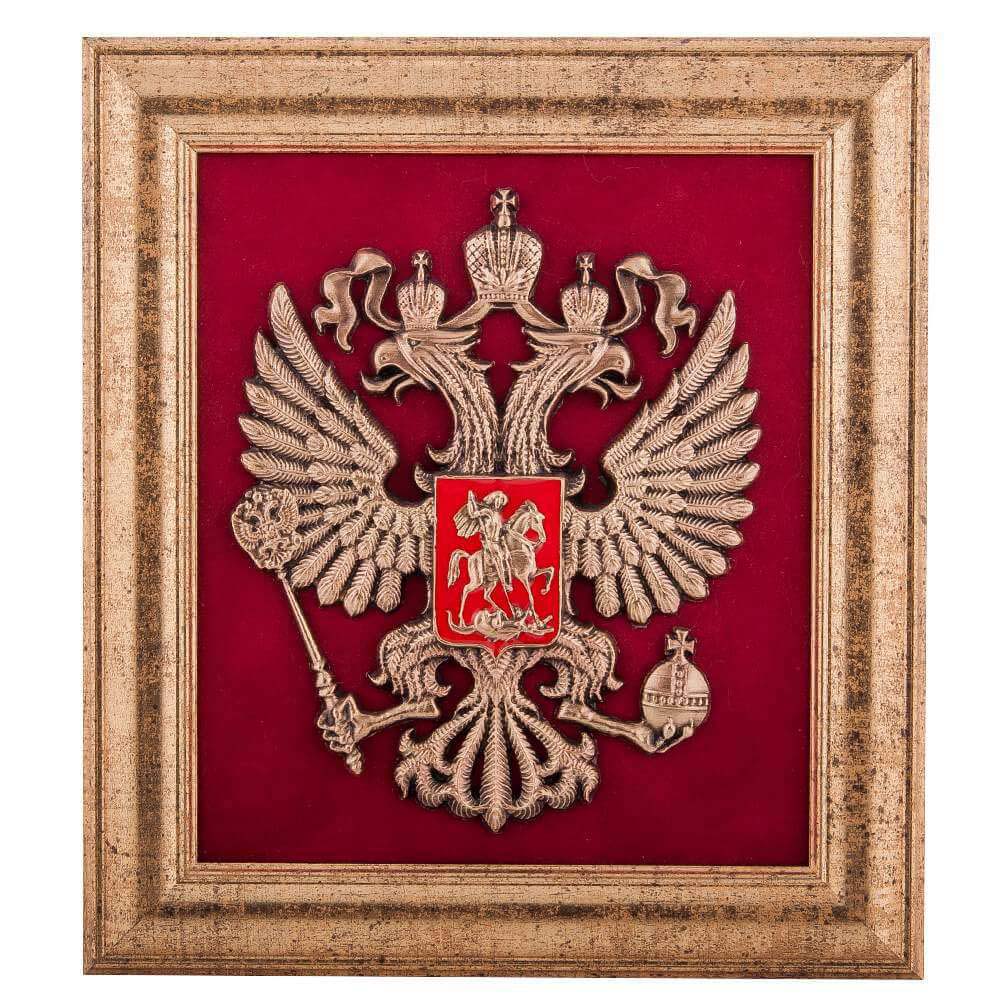 Панно с эмблемой "Герб РФ" 6767107 купить в Москве: цены и отзывы