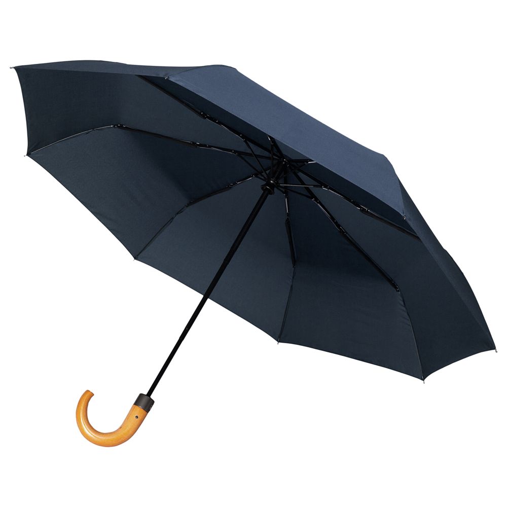 Складной зонт Unit Classic, темно-синий - фото