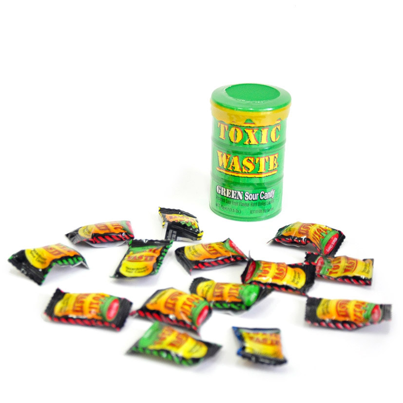 Кислые конфеты Toxic waste