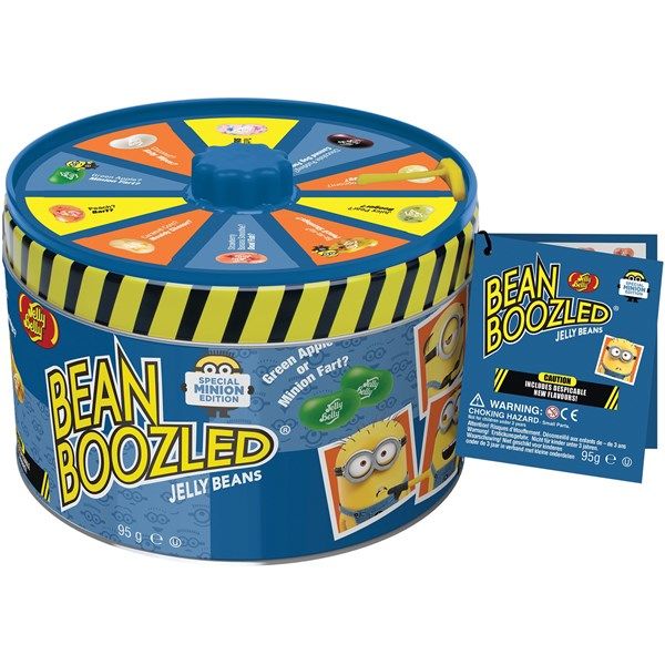 Bean Boozled Миньоны Jelly Belly в жестяной банке с диском 95 г - фото 