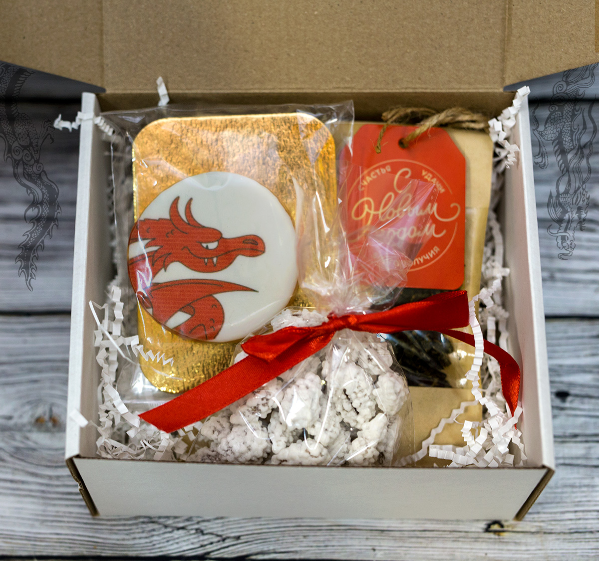 Новогодний подарочный набор Dragon box mini - фото
