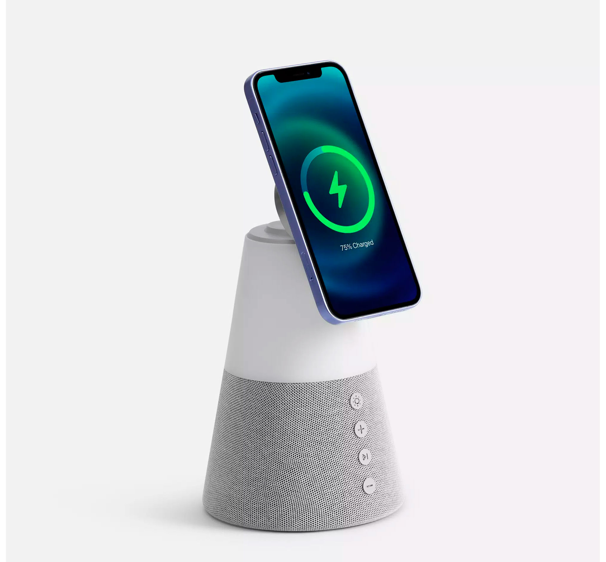 Bluetooth-колонка с беспроводной зарядкой и подсветкой Cone Sonance - фото