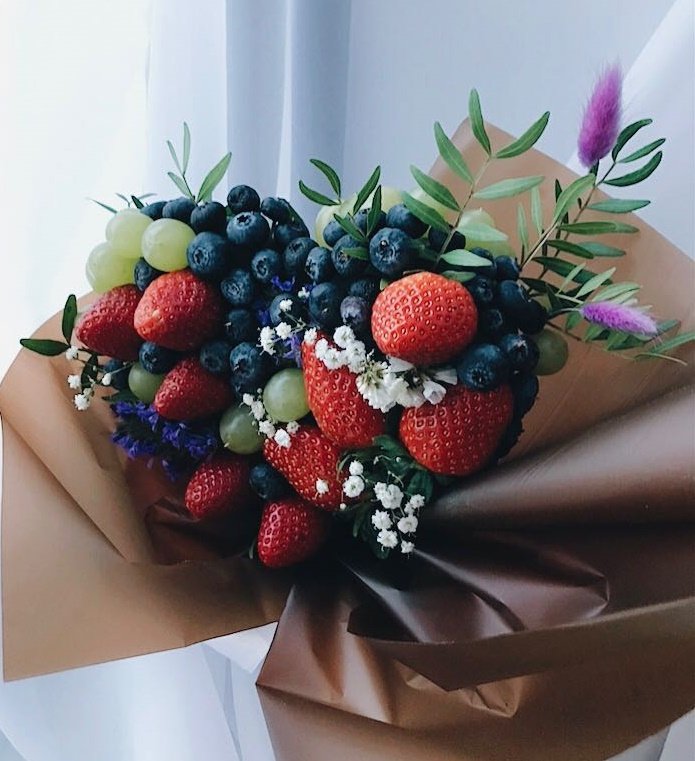 Букет Из Ягод Купить В Москве