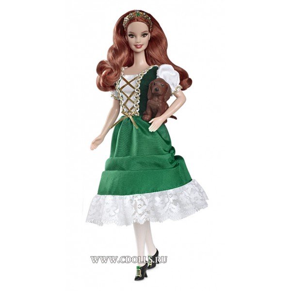 Кукла Barbie Ireland (Барби Ирландия) / Коллекционная кукла Барби Серия: Ро...