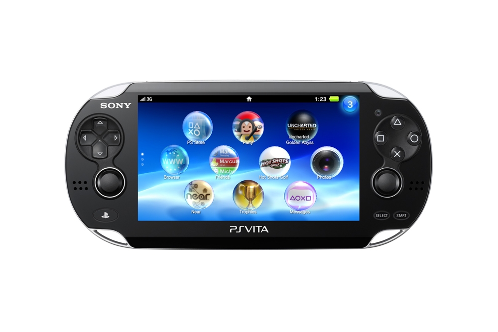 Sony PS Vita выполнена в той же форме, что и обычная Sony PSP, однако