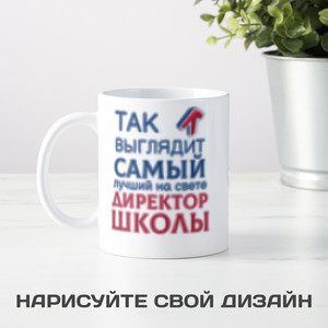 Кружка *Так выглядит самый лучший на свете директор школы* - фото