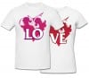 Комплект футболок *Love* - фото