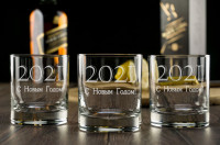 Набор бокалов для виски С Новым Годом - фото