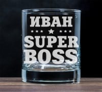 Бокал для виски Super `Boss - фото